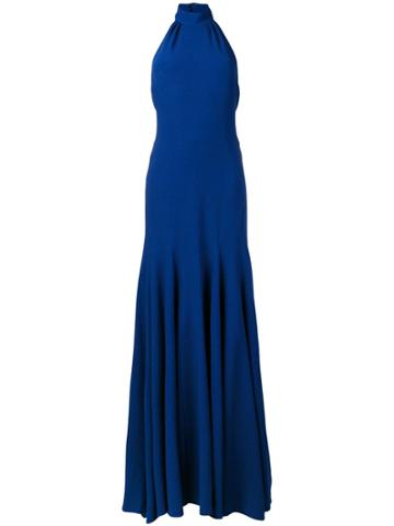 Stella Mccartney Halterneck Gown - Blue
