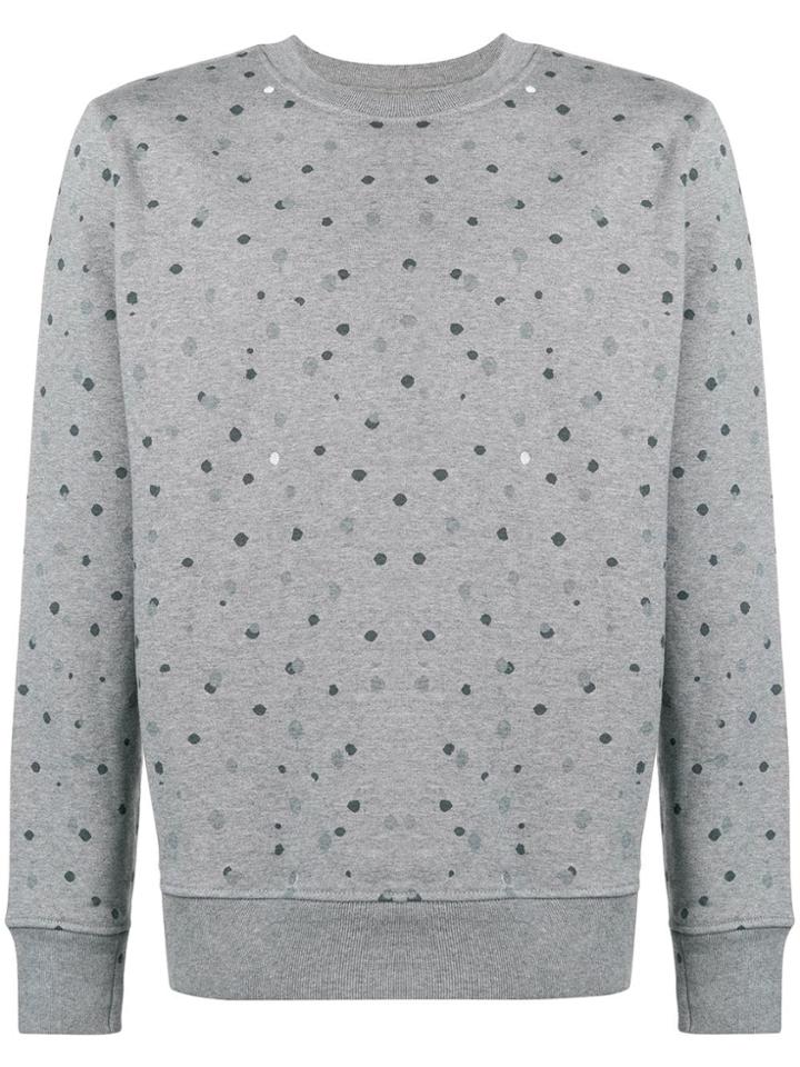 Ps By Paul Smith Paint Print Jumper - Grey