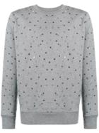Ps By Paul Smith Paint Print Jumper - Grey