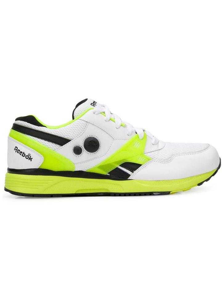 Reebok Pump Running Dual Sneakers - White