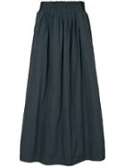 Tibi High-waist Midi Skirt - Blue