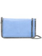 Stella Mccartney Falabella Cross Body Bag, Women's, Blue, Polyester