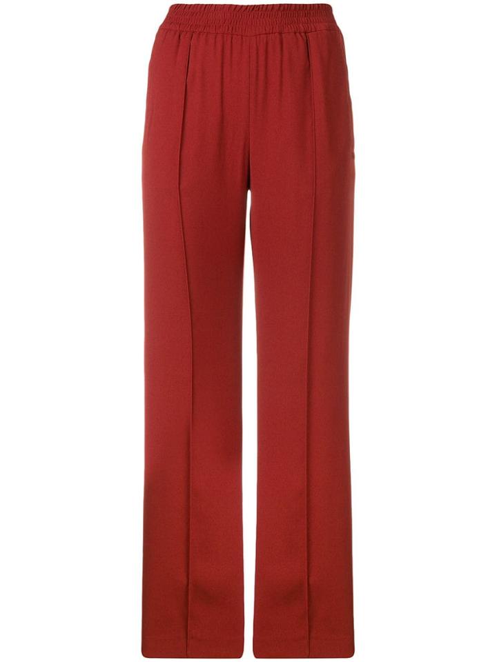 Twin-set Side Stripe Trousers - Red