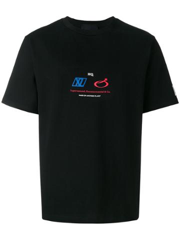 Xander Zhou Logo Print T-shirt - Black