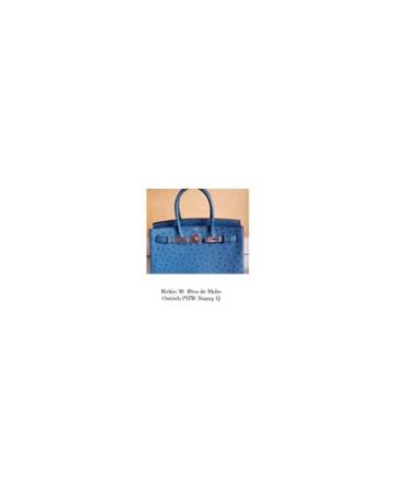Fashion Concierge Vip Hermès - Birkin 30 Bleu De Malte Ostrich Phw
