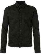 Devoa Button Up Jacket - Black
