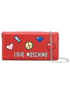 Love Moschino Love Pixel Wallet - Red