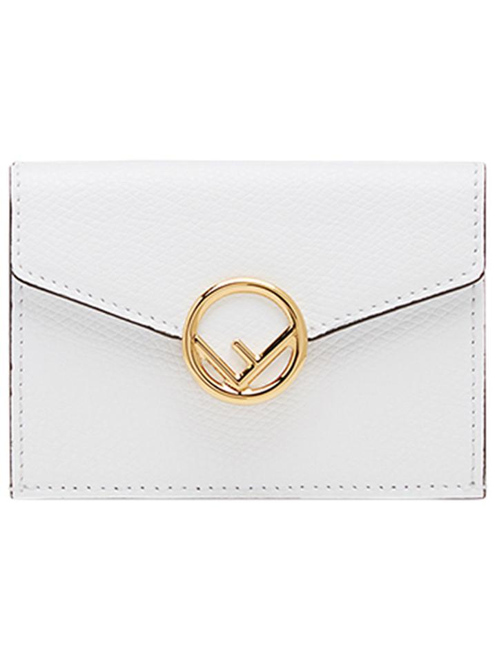 Fendi Billfold Wallet - White
