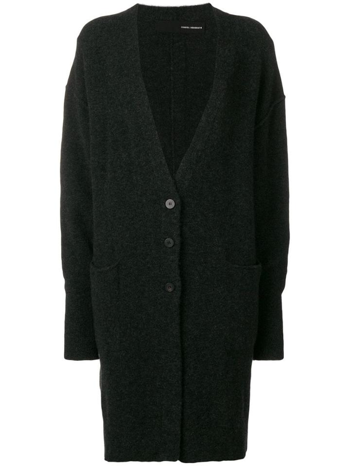 Isabel Benenato Loose Cardigan - Grey