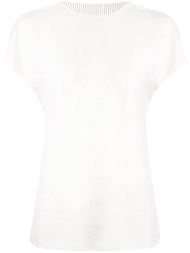 Dion Lee Corrugated Pleated Top - White