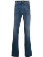 Etro Floral Printed Wide Leg Jeans - Blue