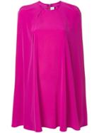 Gianluca Capannolo Cape Dress - Pink