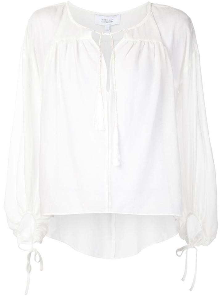 Derek Lam 10 Crosby Tied Neckline Blouse