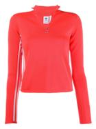 Adidas Zipped Sweatshirt - Brired/rouvif