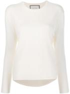 Alexis Long Sleeve Loose Fit Top - White