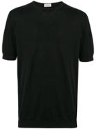 John Smedley Basic T-shirt - Black