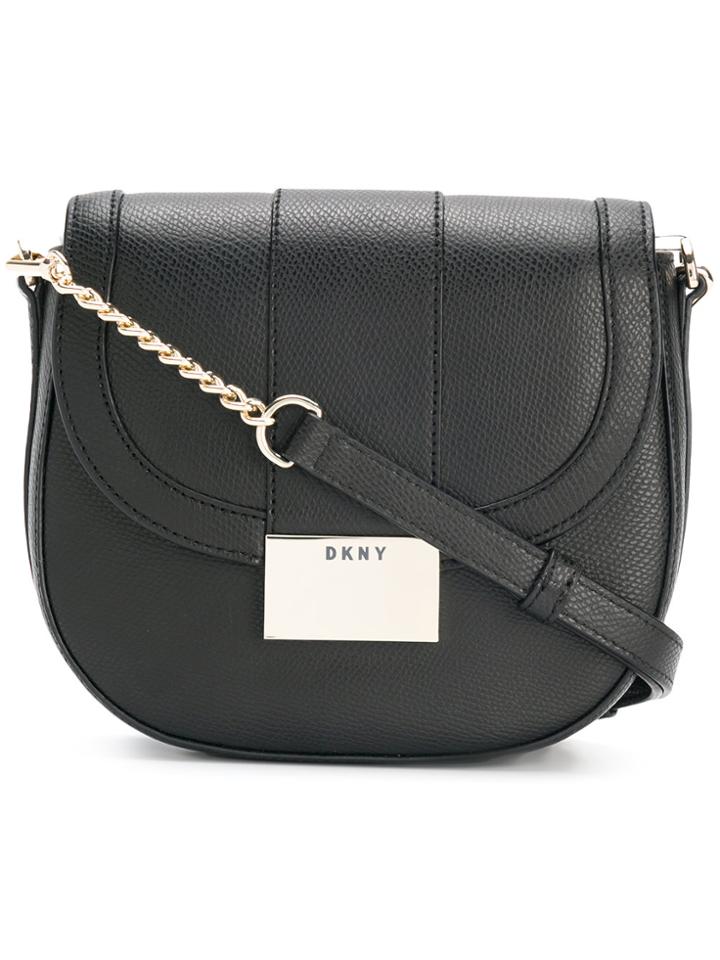 Dkny Round Crossbody Bag - Black