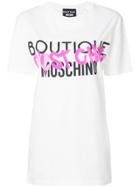 Boutique Moschino Graffiti Print T-shirt - White