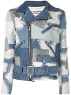 Junya Watanabe Patchwork Denim Jacket - Blue