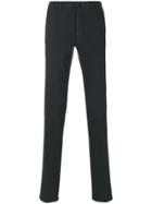 Incotex Slim Fit Trousers - Black