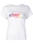 The Elder Statesman 'rome' Knitted T-shirt