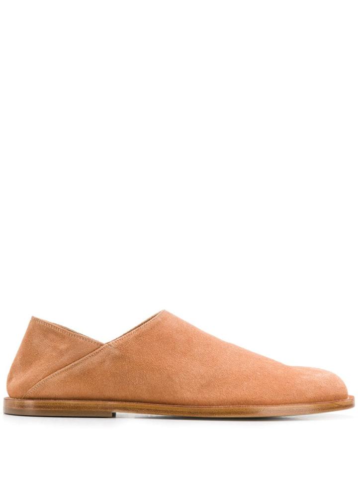 Ann Demeulemeester Cut Out Loafers - Neutrals
