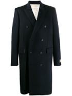 Golden Goose Double Breasted Midi Coat - Blue