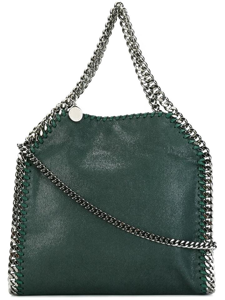 Stella Mccartney Mini 'falabella' Tote, Women's, Green
