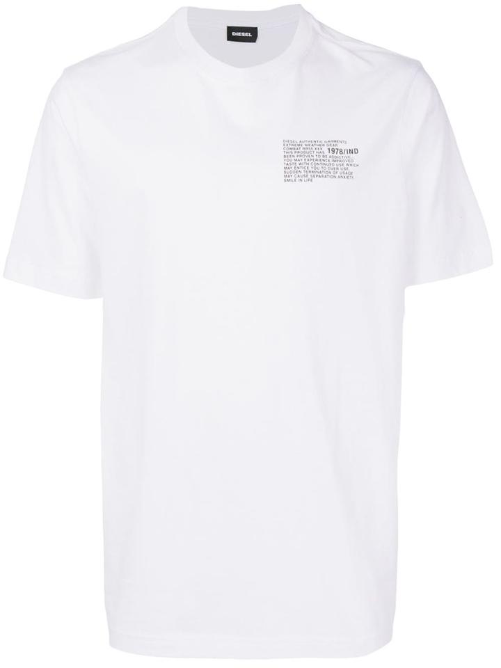Diesel Single-jersey T-shirt - White
