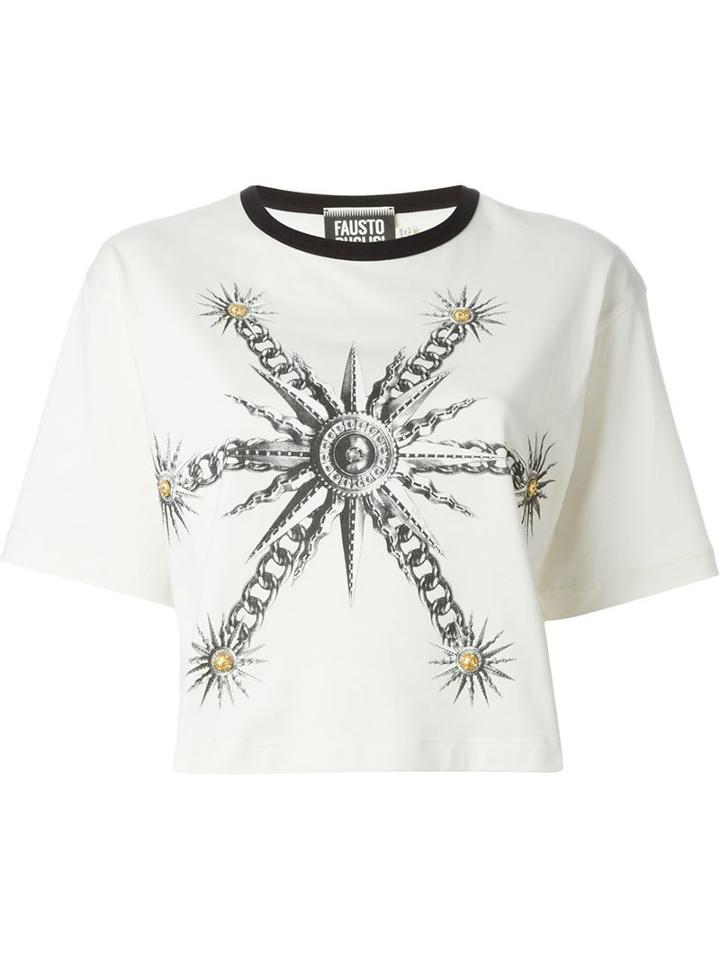 Fausto Puglisi Sun Print T-shirt