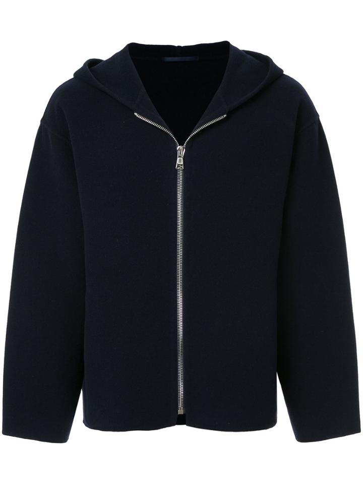 H Beauty & Youth Hooded Zip Jacket - Blue