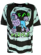 Ashley Williams Bad Poodle Print T-shirt - Black