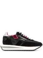 Ghoud Platform Lace-up Sneakers - Black