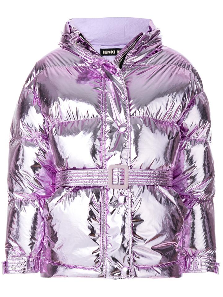 Ienki Ienki Michelin Down Jacket - Pink & Purple