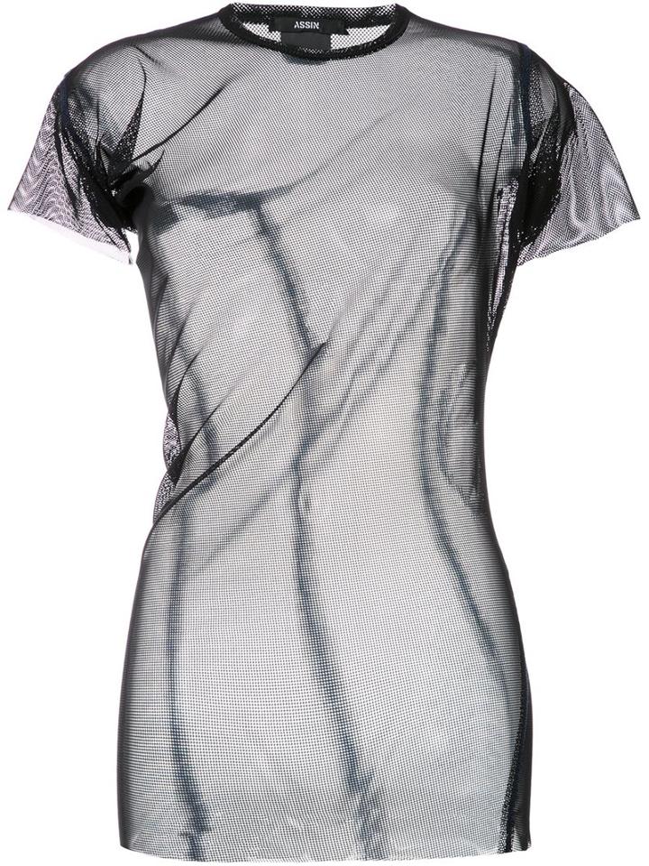 Assin 'mesh Twist' T-shirt