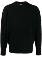 Giorgio Armani Knitted Jumper - Black