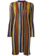 Missoni Striped Midi Cardigan, Women's, Size: 42, Cupro/polyester/rayon