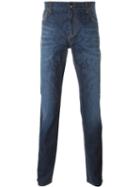 Etro Slim-fit Jeans, Men's, Size: 34, Blue, Cotton/spandex/elastane