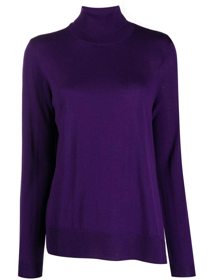 Liu Jo Asymmetric Jumper - Purple
