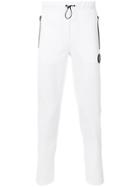 Plein Sport Slim-fit Track Trousers - White