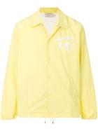 Maison Kitsuné Logo Windbreaker Jacket - Yellow & Orange