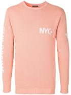 Guild Prime Nyc Brand Sweater - Pink & Purple