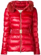 Herno Hooded Puffer Jacket - Red