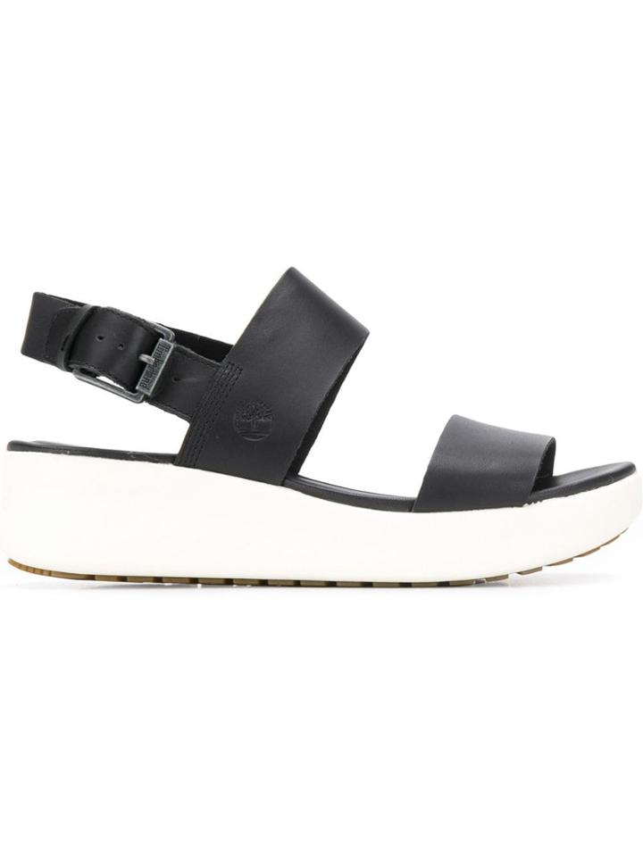 Timberland Platform Sandals - Black