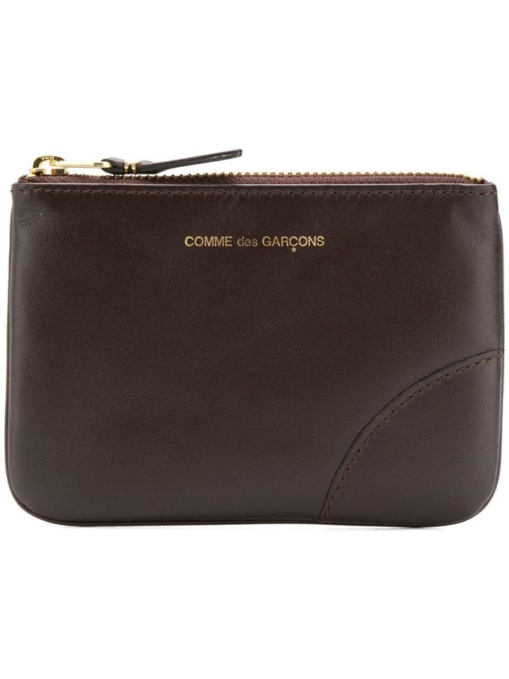 Comme Des Garçons Homme Zipped Purse - Brown