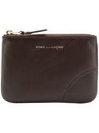 Comme Des Garçons Homme Zipped Purse - Brown