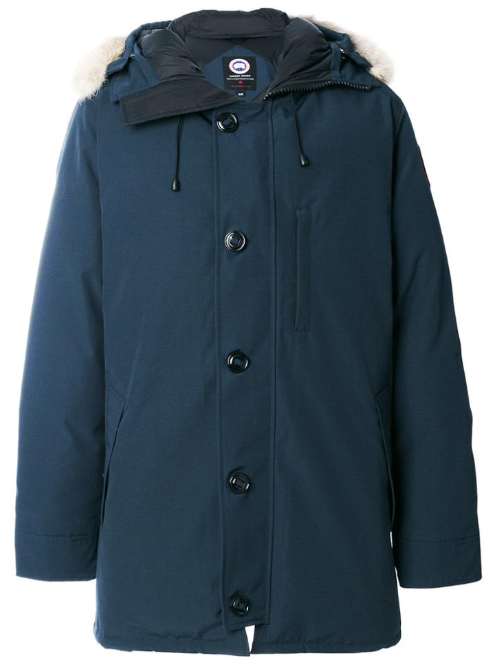 Canada Goose Hooded Parka - Blue