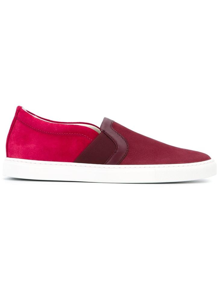 Lanvin Contrasting Panels Sneakers