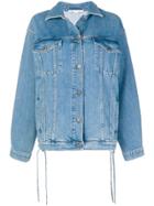 Stella Mccartney Long Sleeved Denim Jacket - Blue