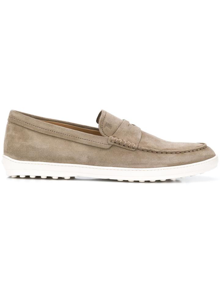 Tod's Thick Sole Loafers - Neutrals